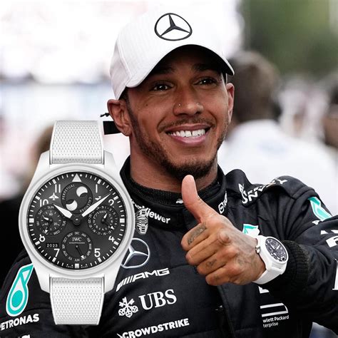 iwc lewis hamilton watch|lewis hamilton tag heuer.